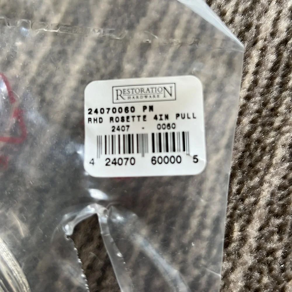 Restoration hardware pull.